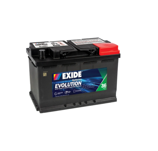 Exide AGM Start-Stop Battery 12V 760CCA - SSAGM-66EU - Superstart Batteries
