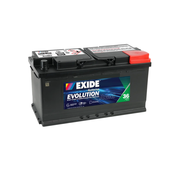 Exide SSAGM-88EU AGM Start-Stop Battery - 12V 850CCA - Superstart Batteries