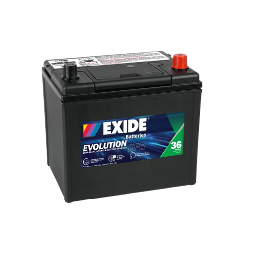 Exide EFB Start-Stop Battery 12V 650CCA - SSEFB-D23, MFD23EF, Q85MF - Superstart Batteries