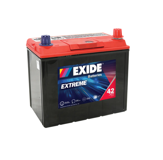 Exide X60CMF Extreme Battery -  12V 480CCA (NS60LS) - Superstart Batteries
