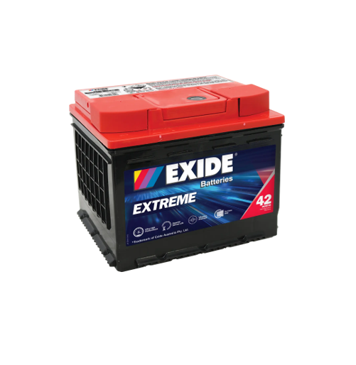 Exide XDIN44MF Extreme Battery - 12V 510CCA - Superstart Batteries