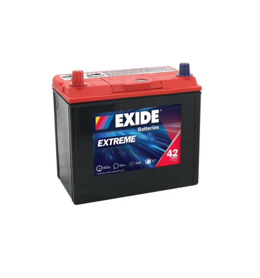 Exide X60DPMF Extreme Battery - 12V 480CCA (NS60) - Superstart Batteries
