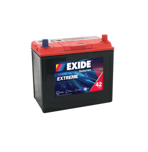 X60CPMF Exide Extreme Battery 12V 480CCA - NS60L, 42 Months Warranty - Superstart Batteries