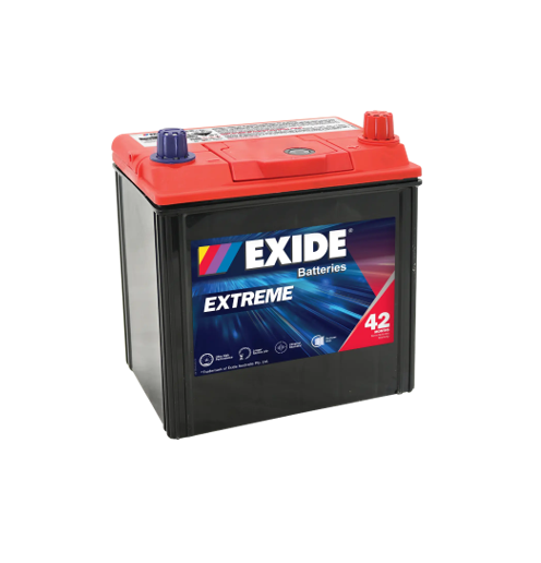 Exide X40CMF Extreme Car Battery - 12V 400 CCA - Superstart Batteries
