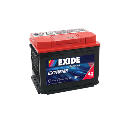 Exide XDIN55HMF Extreme Car Battery - 12V 650CCA - Superstart Batteries
