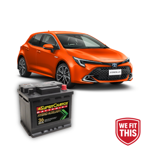 Toyota Corolla Petrol & Hybrid Auxiliary 12V Battery (2018 onwards) - Superstart Batteries