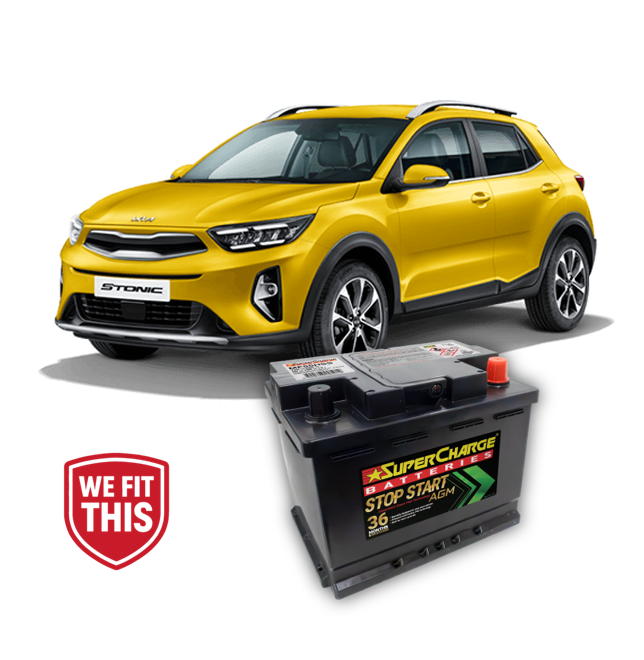 Kia Stonic Battery - AGM Stop Start - Superstart Batteries