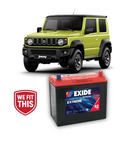 Suzuki Jimny Battery (2018-onwards) Non Stop-Start - Superstart Batteries