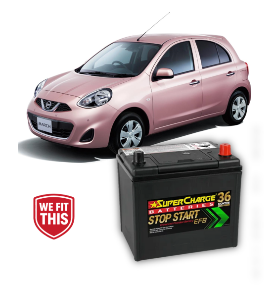 Nissan March Stop-Start Battery (2010-2022) - Superstart Batteries