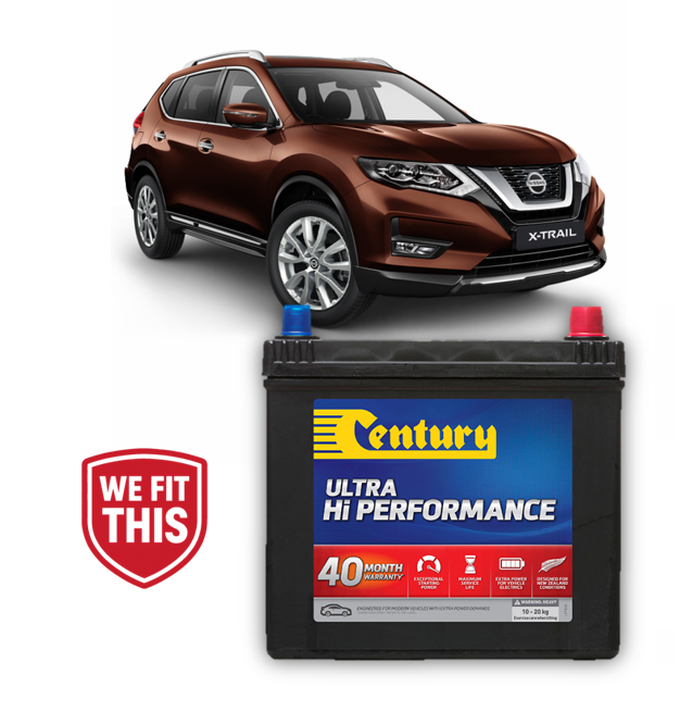 Nissan X-trail Battery (2013-2022) Non Stop-Start - Superstart Batteries