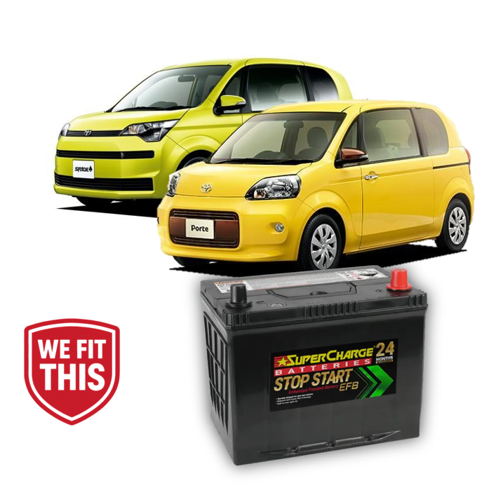 Toyota Porte Spade Stop-Start Battery (2012-2020) S95 - Superstart Batteries
