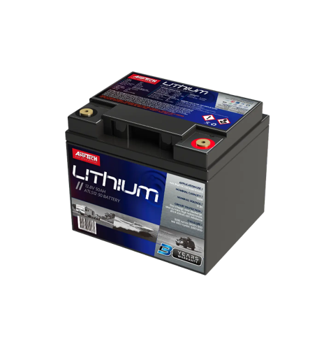 Amptech ATLS12-50 Deep-Cycle Leisure Lithium Battery 640Wh - Superstart Batteries