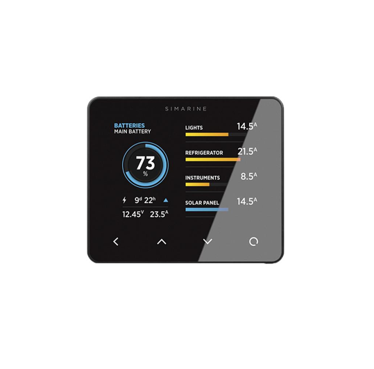 Enerdrive Adventurer Power System LEFT 40AC, 40DC, 2000X inc. Simarine - Superstart Batteries