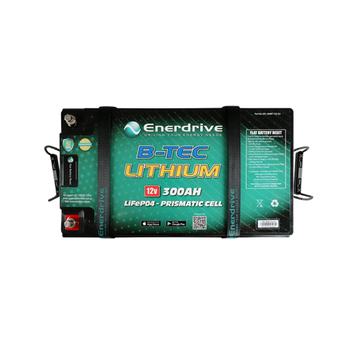 Enerdrive B-TEC Gen2 LiFePO4 Leisure Battery - 12V 300Ah - Superstart Batteries