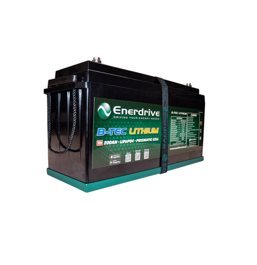 Enerdrive B-TEC Gen2 LiFePO4 Leisure Battery - 12V 200Ah - Superstart Batteries