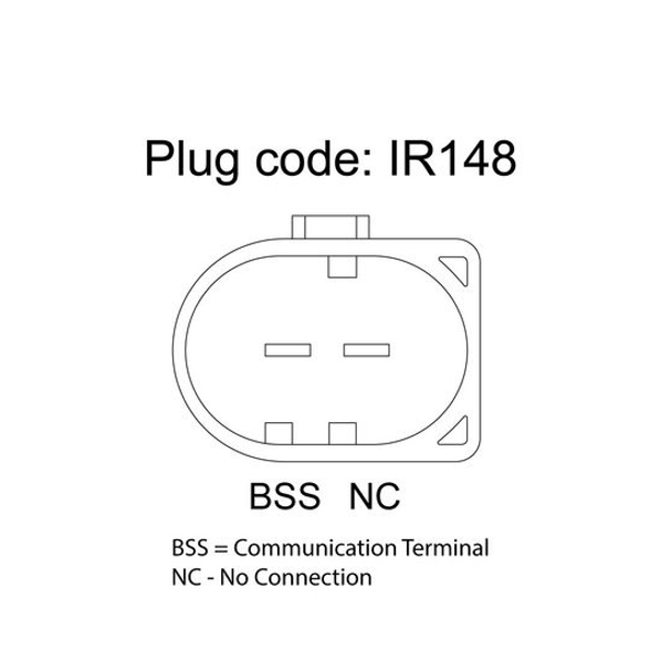 OEX Alternator 12V 180A Bosch Style for BMW 335i N54 - Superstart Batteries