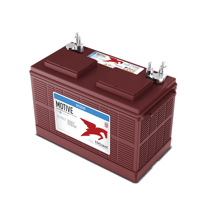 Trojan SCS225 12V Flooded Lead Acid Battery Deep-Cycle - 130Ah