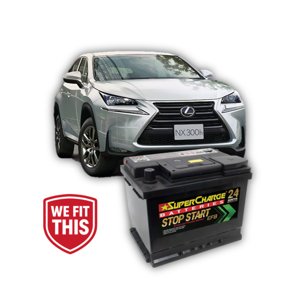 Lexus NX300h Hybrid Auxiliary Battery (2014-onwards) - Superstart Batteries