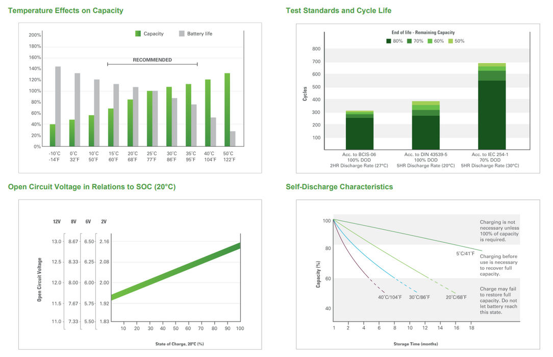 Discover EV31A-A Deep Cycle AGM Battery - 12V 120Ah - Superstart Batteries