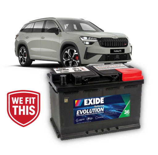 Škoda Kodiaq Diesel 70Ah AGM Battery (2016-onwards) - Superstart Batteries