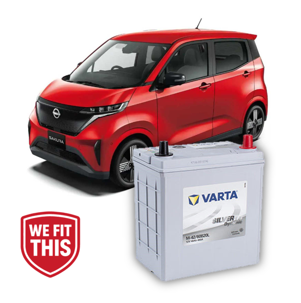 Nissan Sakura 12V Auxiliary Battery (2022-onwards) - Superstart Batteries