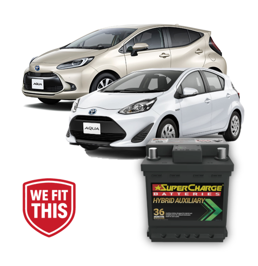 Toyota Aqua Hybrid Auxiliary Battery (2017 onwards) - Superstart Batteries