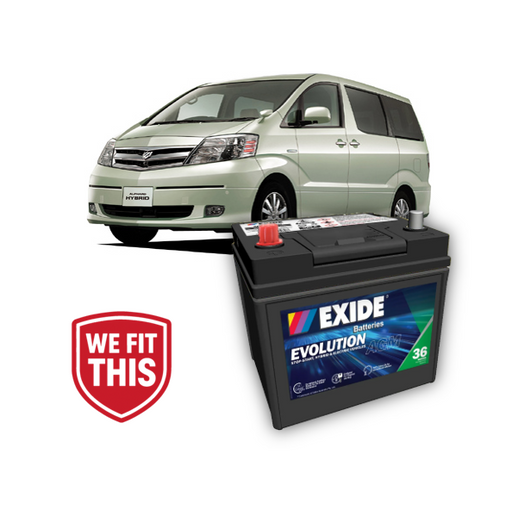 Toyota Alphard 12V Auxiliary Battery (2004 - 2010) - Superstart Batteries