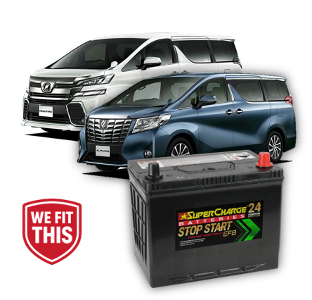Toyota Alphard Velfire Stop-Start Battery (2015-2022)
