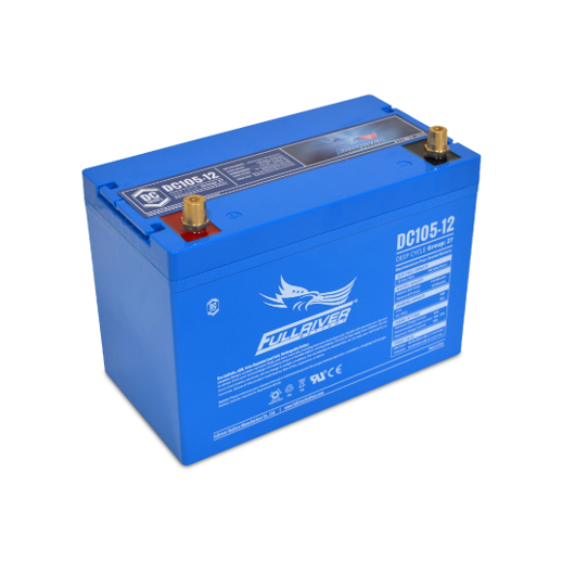 Fullriver DC105-12 AGM Deep Cycle Battery – 12V 105Ah