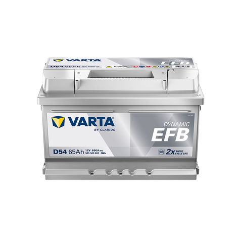 Varta D54 LN3 EFB Blue Dynamic EFB Battery - 650CCA 65Ah - Superstart Batteries