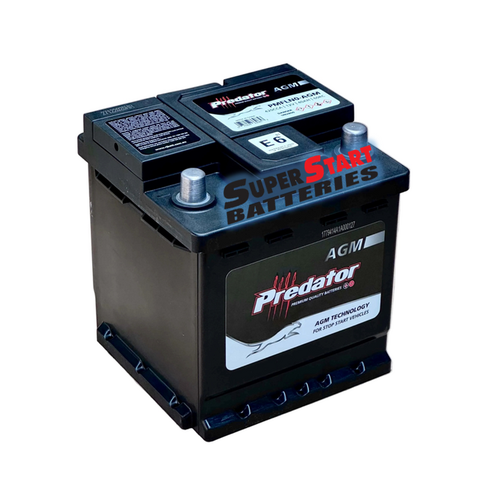 Predator PMFLN0-AGM LN0 Auxiliary AGM Battery - 40Ah