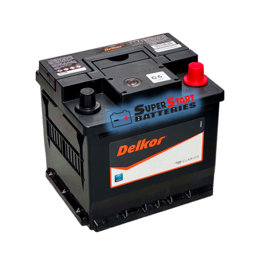 Delkor 55534 DIN44H Maintenance-Free Battery - 500CCA 55Ah - Superstart Batteries
