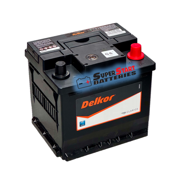 Delkor 55534 DIN44H Maintenance-Free Battery - 500CCA 55Ah - Superstart Batteries