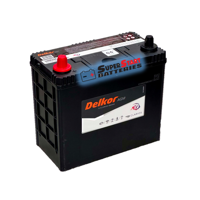 Delkor S46B24R Hybrid Auxiliary AGM Battery - 12V 370 CCA
