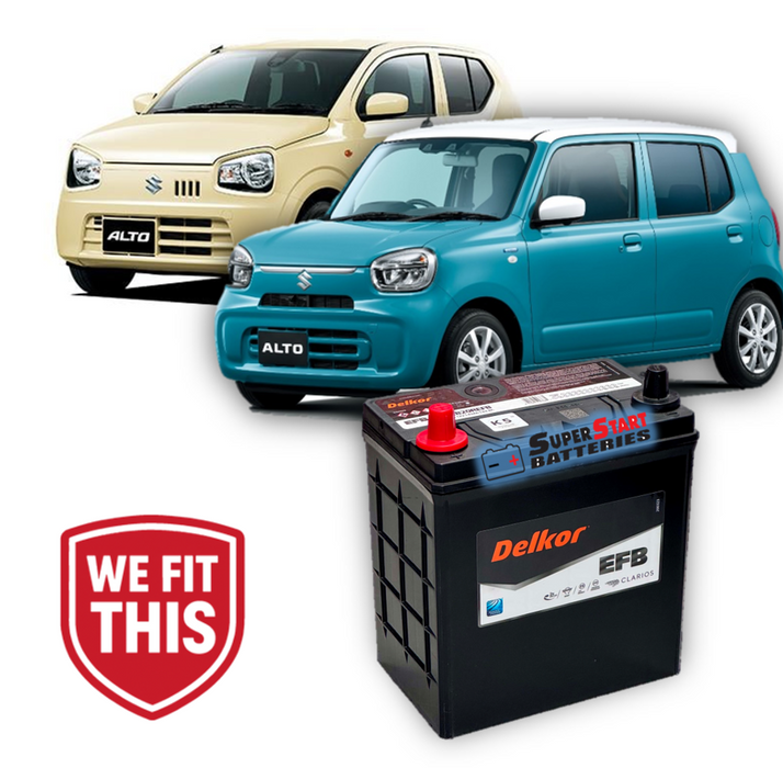 Suzuki Alto Stop-Start EFB Battery (2014-onwards)