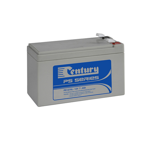 Century PS1270L General Purpose VRLA AGM Battery - 12V 7.4Ah - Superstart Batteries