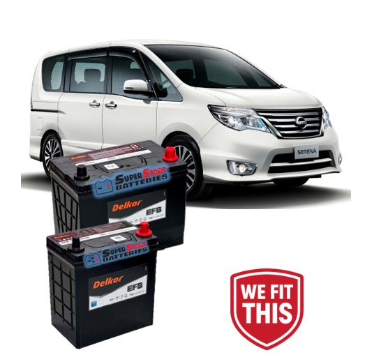 Nissan Serena S-hybrid Batteries (2010-2022) C26 C27 - Superstart Batteries