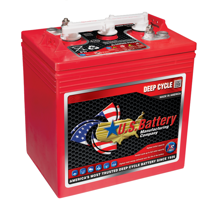 US Battery 6V 251AH Deep Cycle Battery (Similar to Trojan T-145) - Superstart Batteries