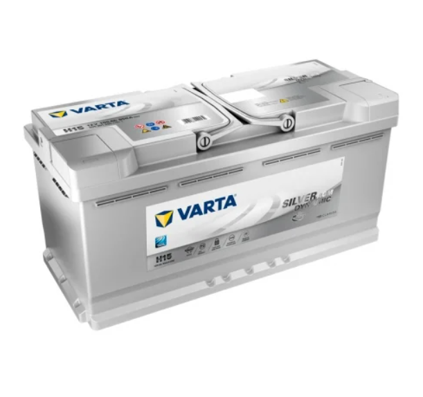 パーツ VARTA SILVER AGM DYNAMIC LN6 12V 105Ah Varta H15 A4 Silver Dynamic AGM Battery - 950CCA 105Ah