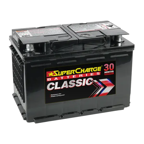 Supercharge DIN66 Battery - 700CCA 30-Month Warranty - Superstart Batteries