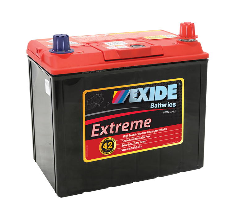 X60CMF Exide Extreme Battery 12V 480CCA - NS60LS, 42 Months Warranty - Superstart Batteries