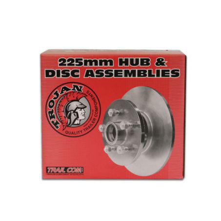 T035135 - Trojan Disc Brake Hub Kit 5 x 4 1/2 x 1/2 - Pair