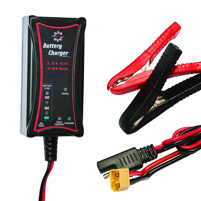 Conrad Meier Battery Charger 12V 2.5A (UPGRADED) - Powertrain - Superstart Batteries