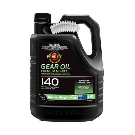 Penrite Gear Oil 140 2.5L - GO1400025 - Superstart Batteries