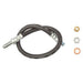 TPT1037 - Trojan Brake Hose Standard Rubber 3/8 inch UNF Male Male Fittings - Superstart Batteries