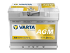 Varta D52 A8 LN2 Silver Dynamic AGM Battery – 680CCA 60Ah - Superstart Batteries