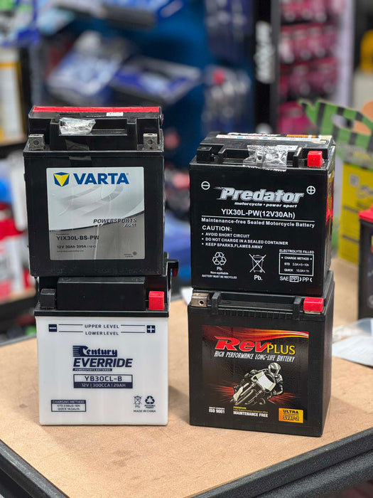 Revplus SVXT-2 Motorbike AGM Battery - 12V 30Ah 440CCA - Superstart Batteries