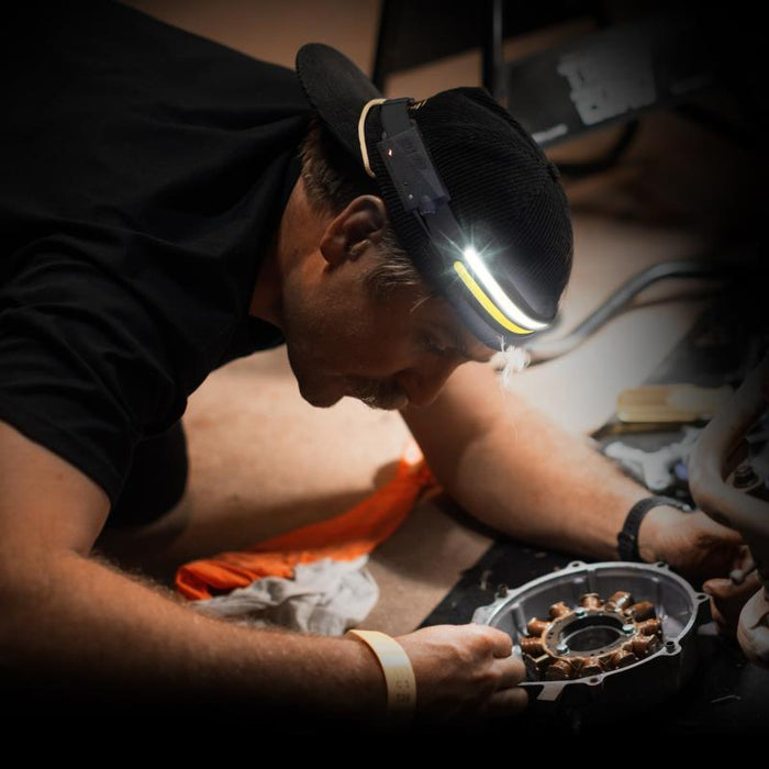 Headlamp - Double Strip COB LED - Slimline - Motion Sense On/Off SP81463 - Superstart Batteries