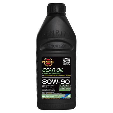 Penrite Gear Oil 80W-90 1L - GO8090001 - Superstart Batteries