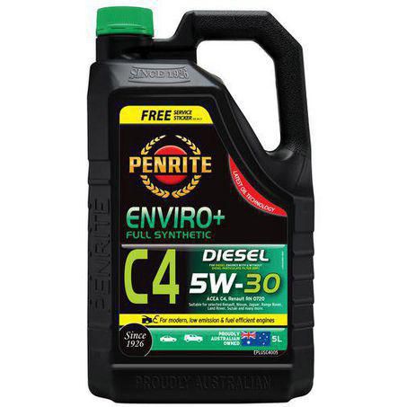 Penrite ENVIRO+ C4 5W-30 5L Engine Oil - EPLUSC4005 — Superstart Batteries